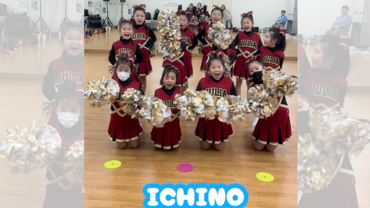 チアダンス 浜松市 市野会場 キッズクラス