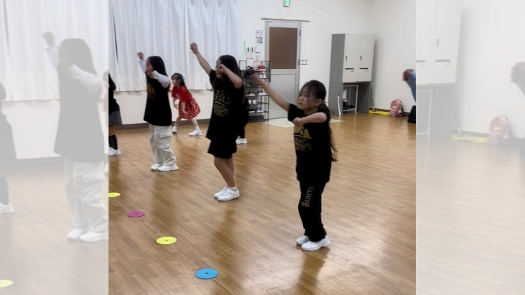 チアダンス 浜松市 市野会場　キッズクラス