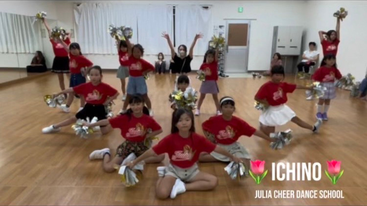 チアダンス 浜松市 市野会場 キッズ 8/5