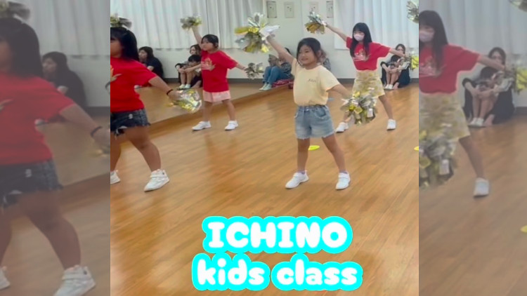 チアダンス 浜松市 市野会場 キッズクラス