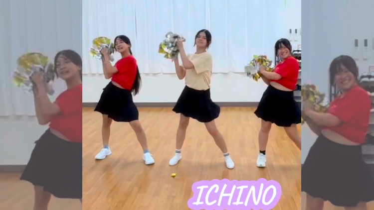 チアダンス 浜松市 市野会場　ジュニアクラス