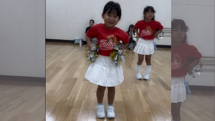 チアダンス 浜松市 成子会場　幼児クラス 無料体験レッスン受付中