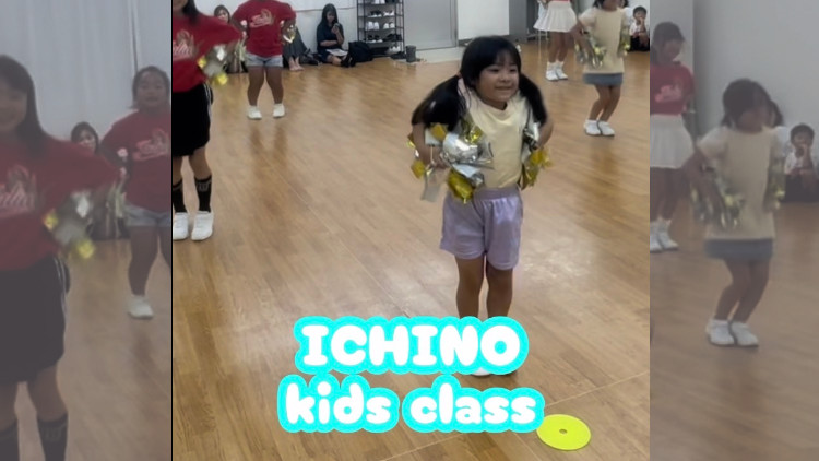 チアダンス 浜松市 市野会場　幼児クラス 無料体験レッスン受付中
